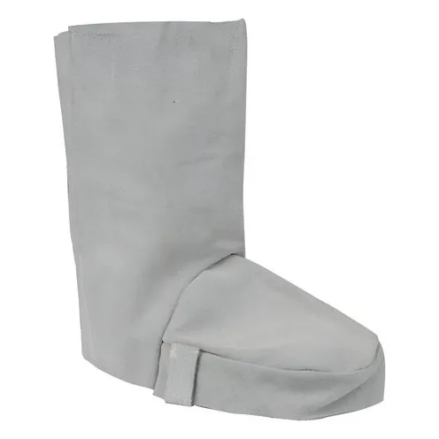 Polainas Cubre Calzado Para Soldador Gris Talla Única