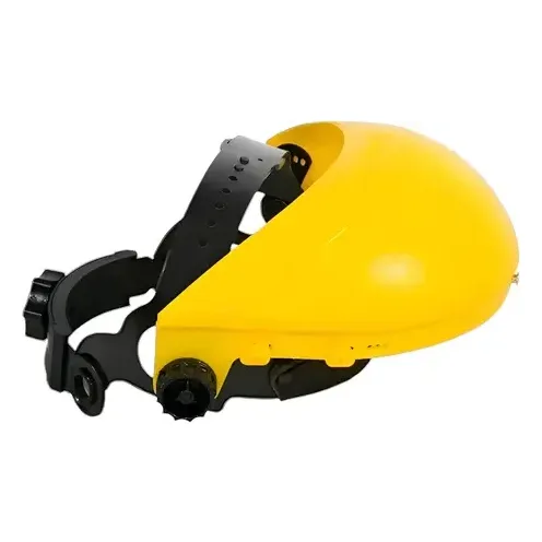Casquete Porta Visor Sin Visor Protección Visual Amarillo