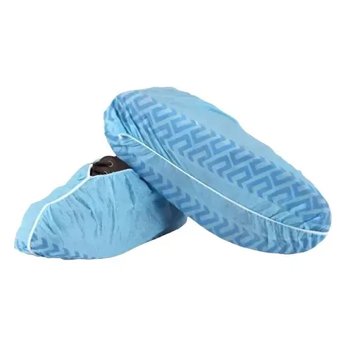 Cubre Calzado Desechable Antideslizante X100 Unidads 50pares Celeste Única