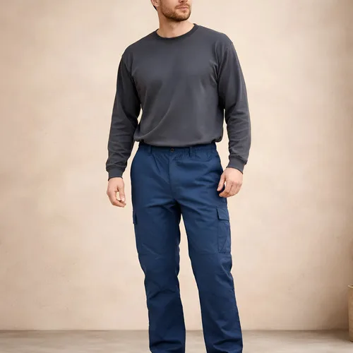 Pantalon Cargo Con Forro Polar