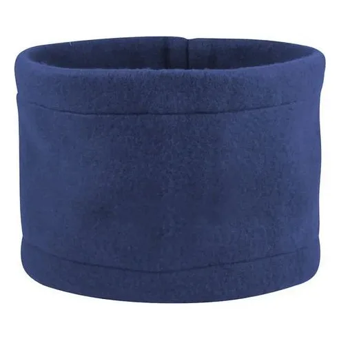 Cuello De Polar Negro Y Azul Marino