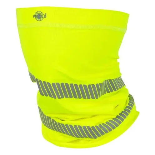 Bandana Cuello Elasticado 5 En 1 Con Reflectante Secado Rápi Amarillo Fluor Unica