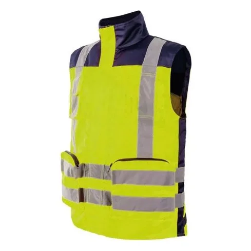 Chaleco Geólogo Bicolor Amarillo Minería Construcción Pesc