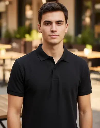 Polera Pique Manga Corta Ideal Para Bordar Y Estampar