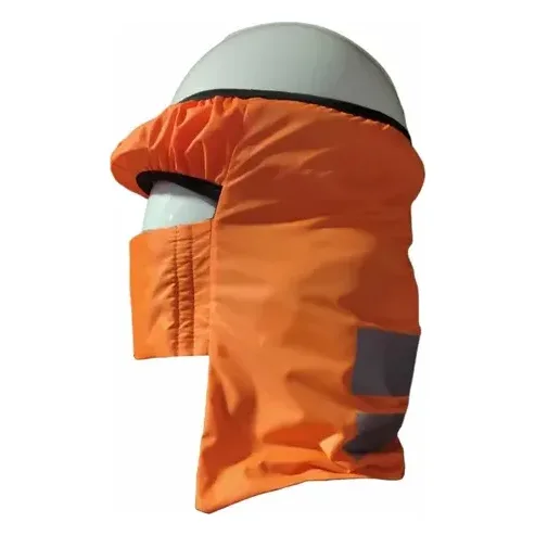 Cubre Nuca Y Boca Naranjo Térmico Para Casco Con Reflectante