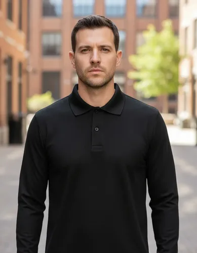 Polera Pique Manga Larga Con Protección Uv