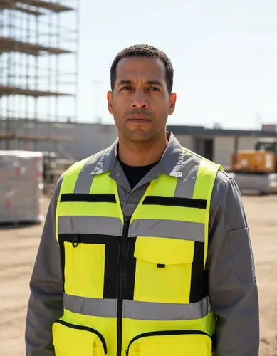 Chaleco Geologo Amarillo Fluor Minero Con Malla Forrada