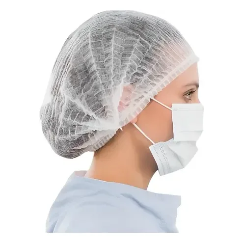 Gorro Clip Blanco O Cofia Desechable 100unidades Blanco Liso Única