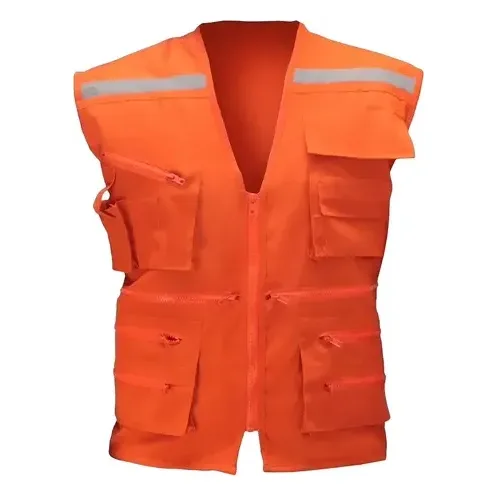 Chaleco Geologo Reflectante Tela Poplin Básico